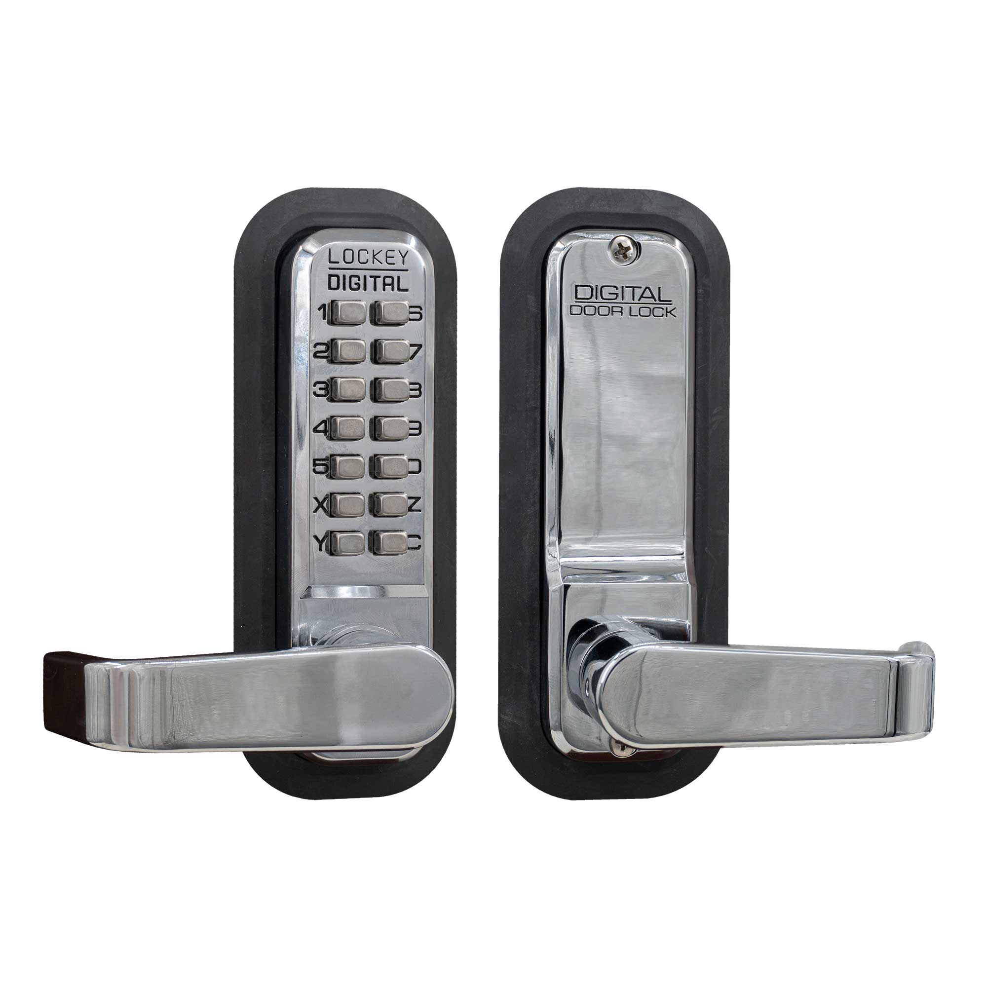 2835 Mechanical Keyless Lever Lock with Passage