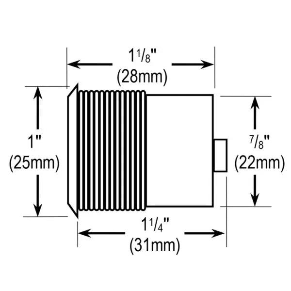 Infrared Proximity Sensor – 22mm, Stainless steel