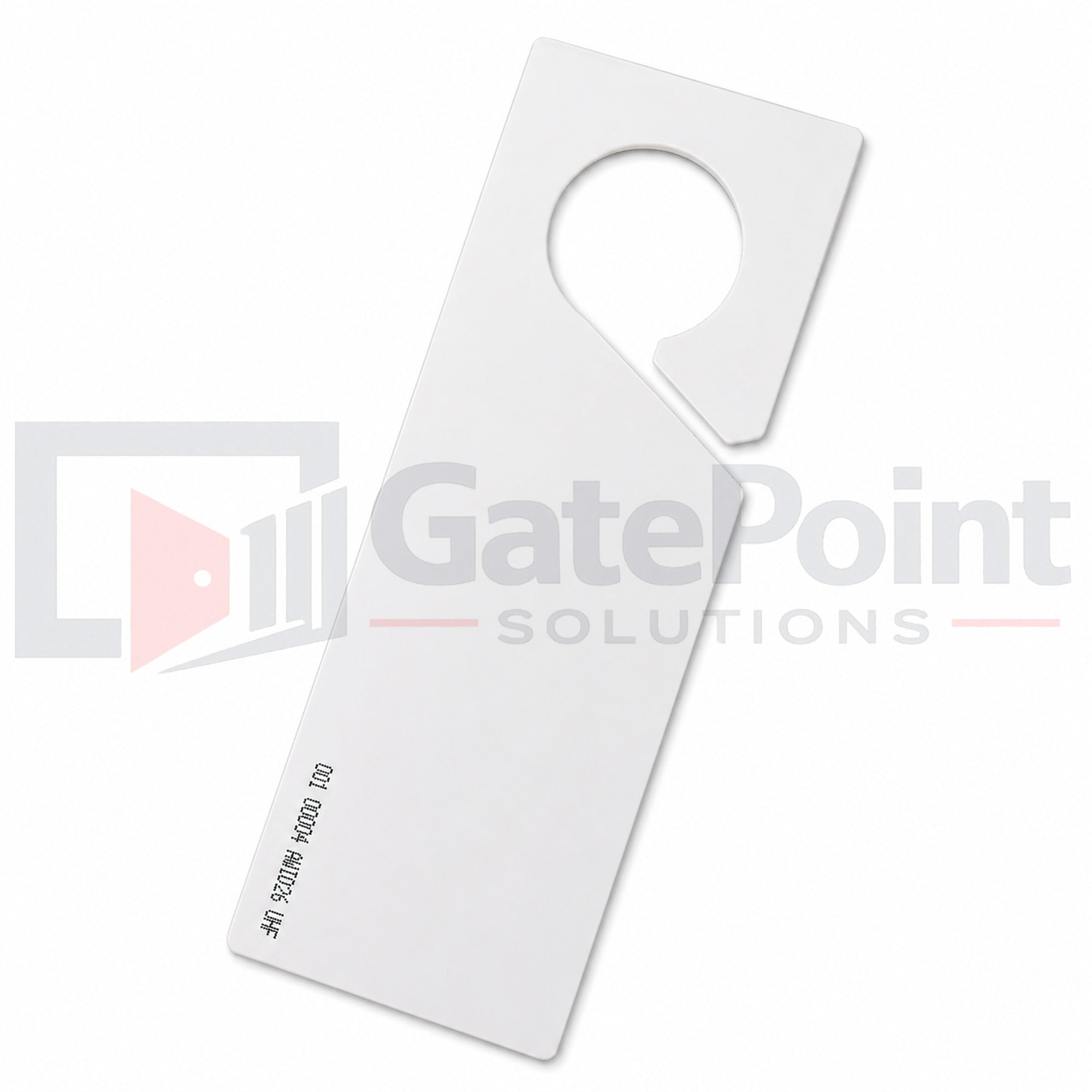 AWID HT-UHF-0-0 UHF Hang Tag Credential for LR-Series Readers (Pack of 50)