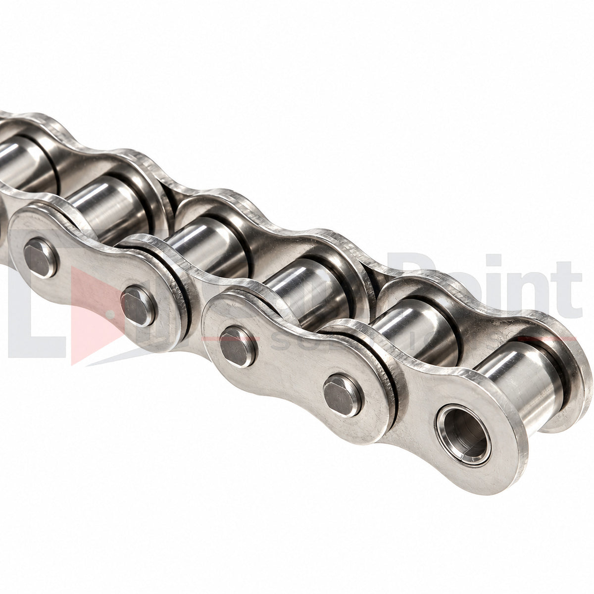 All-O-Matic #40 Stainless Steel Roller Chain – 10 ft Box | Heavy-Duty Sliding Gate Operator Drive Chain