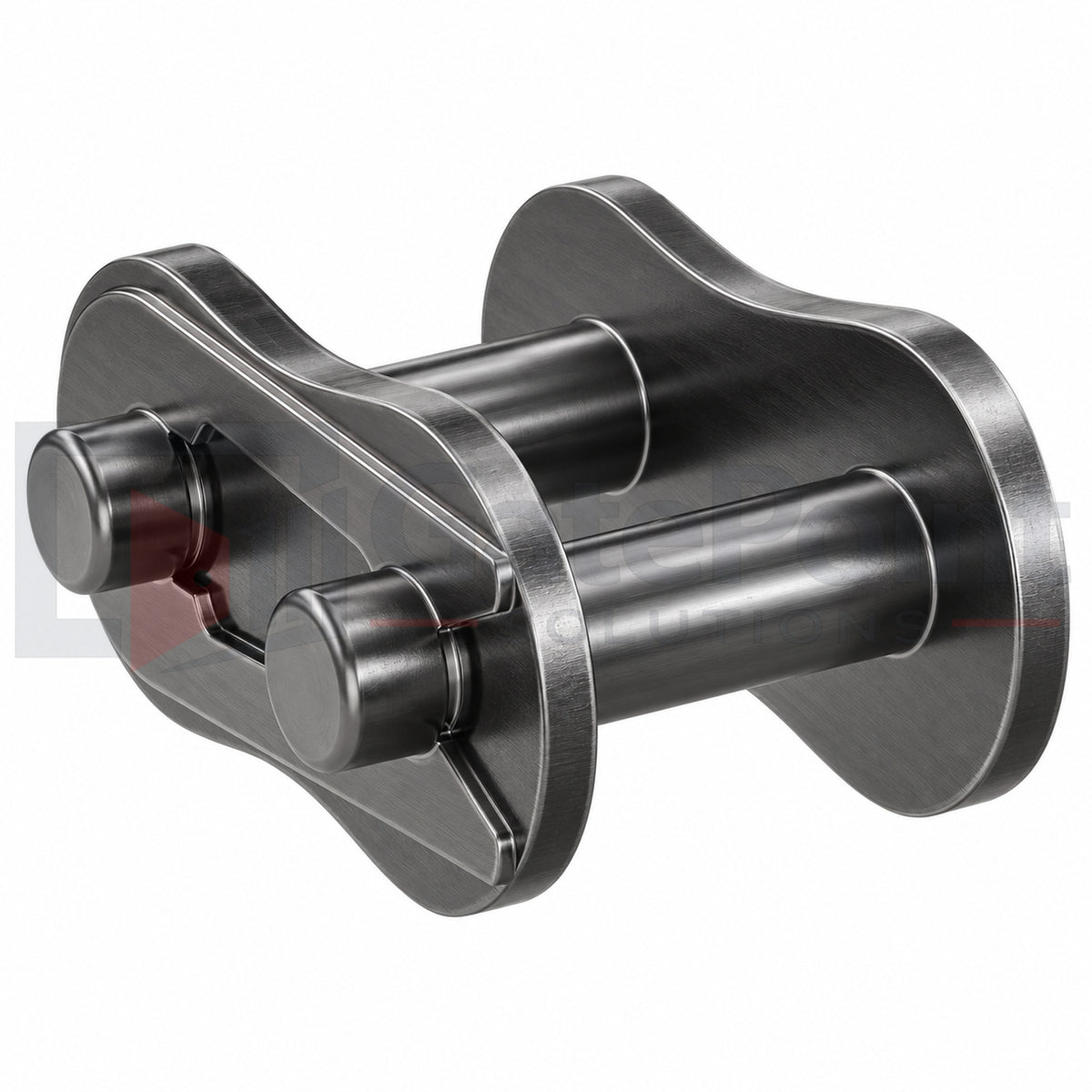 All-O-Matic #50 Black Standard Connecting Link | Heavy-Duty Roller Chain Master Link for Sliding Gate Operators