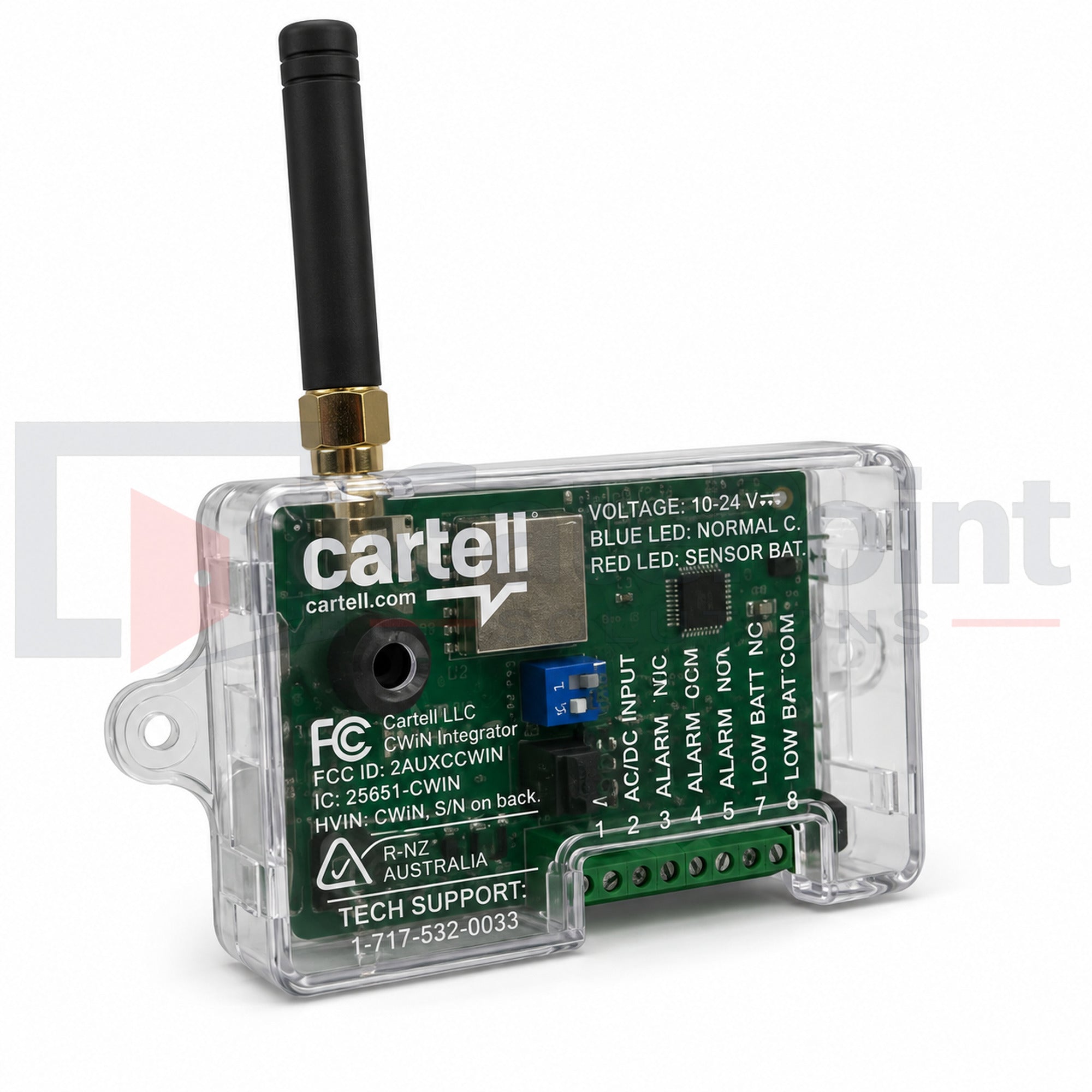 Cartell CW-REP Wireless Repeater Kit for CW-SYS Vehicle Detection System