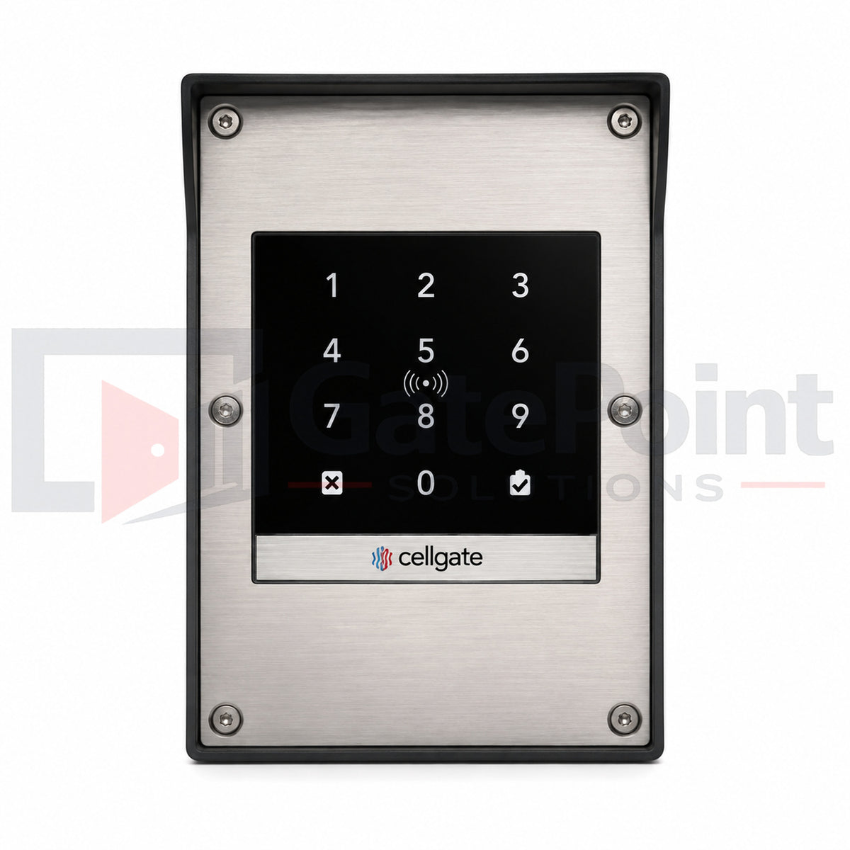 CellGate CGDENC Digit Keypad & Proximity Reader – DESFire EV3 / 125 kHz Prox, Steel Enclosure