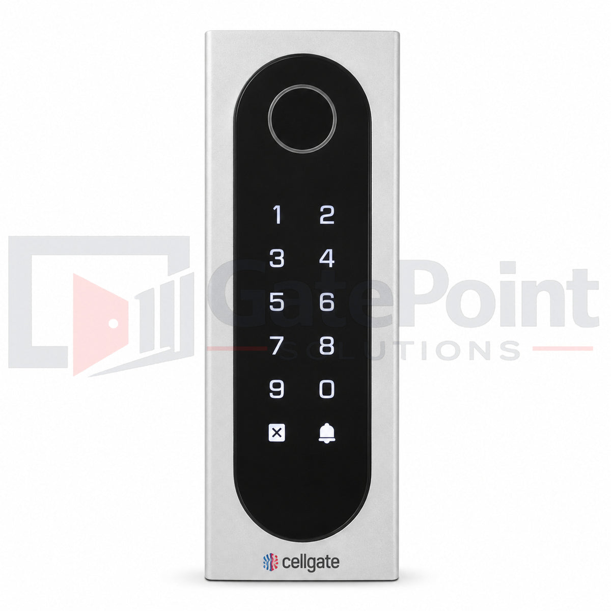CellGate CGIMU Infinity Mullion Reader – Bluetooth BLE, DESFire EV3, Prox, QR Code & Keypad