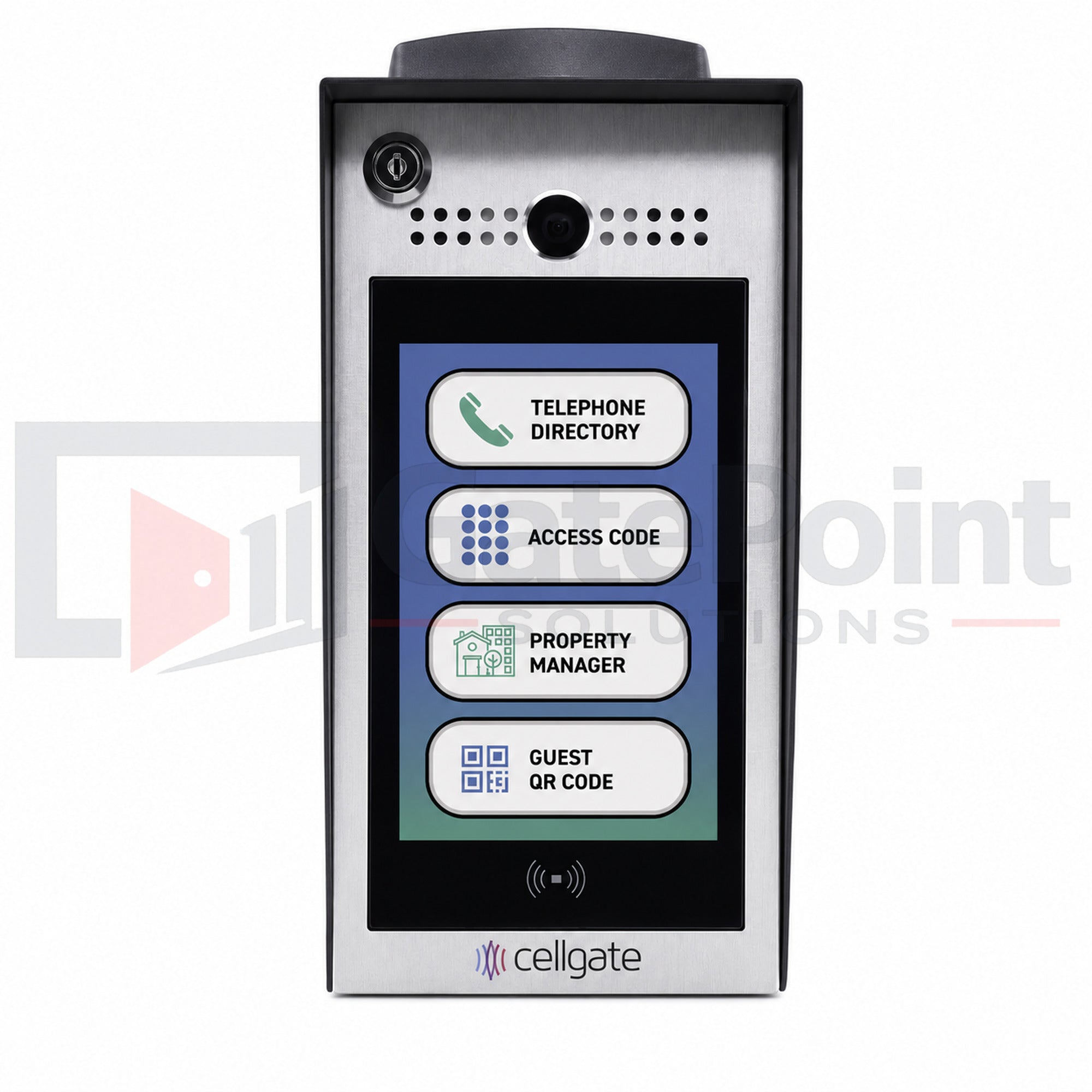 CellGate Watchman W480 Multi-Family Video Intercom – RJ45 Internet Required