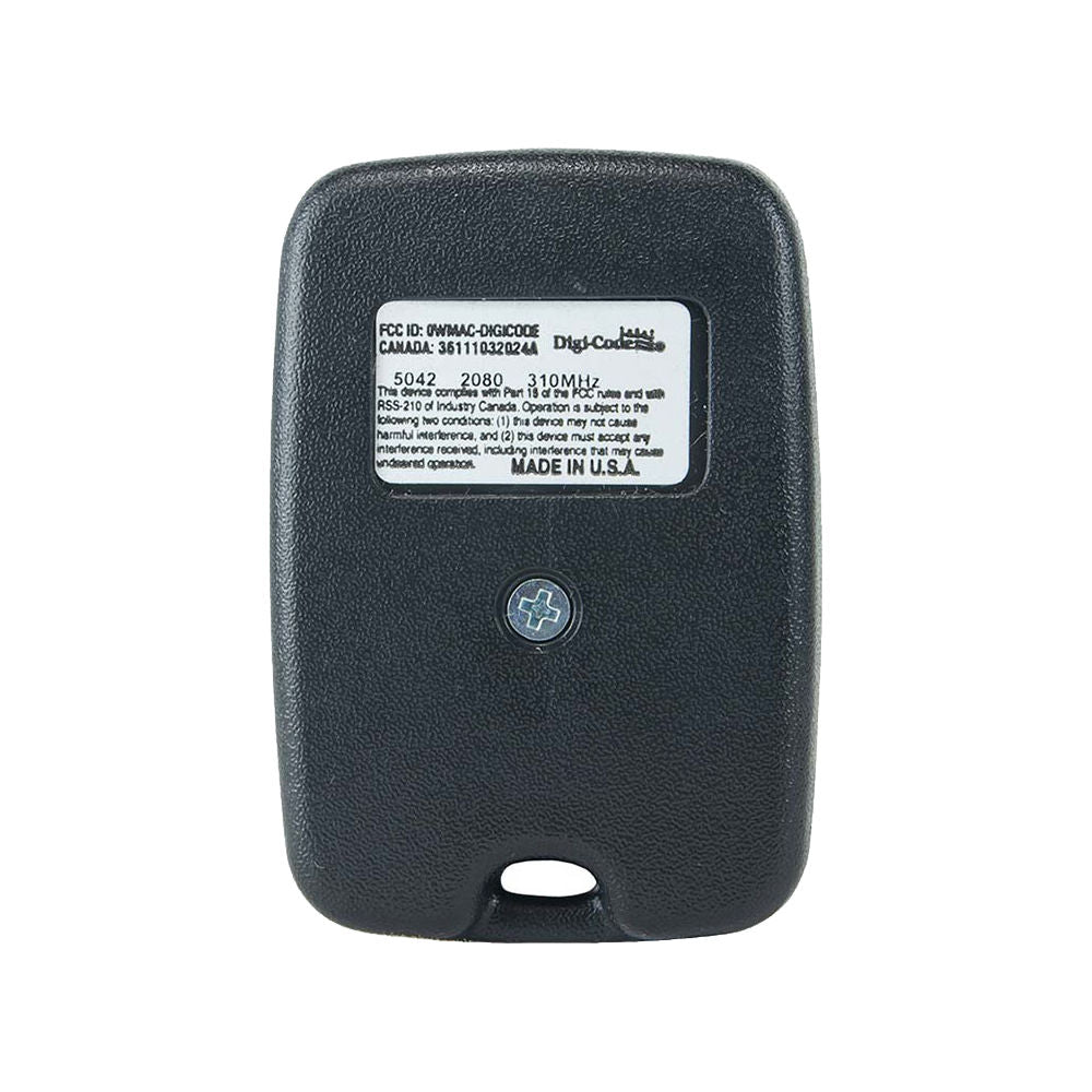 Digi-Code DC-5042 Keychain Remote (310 MHz)