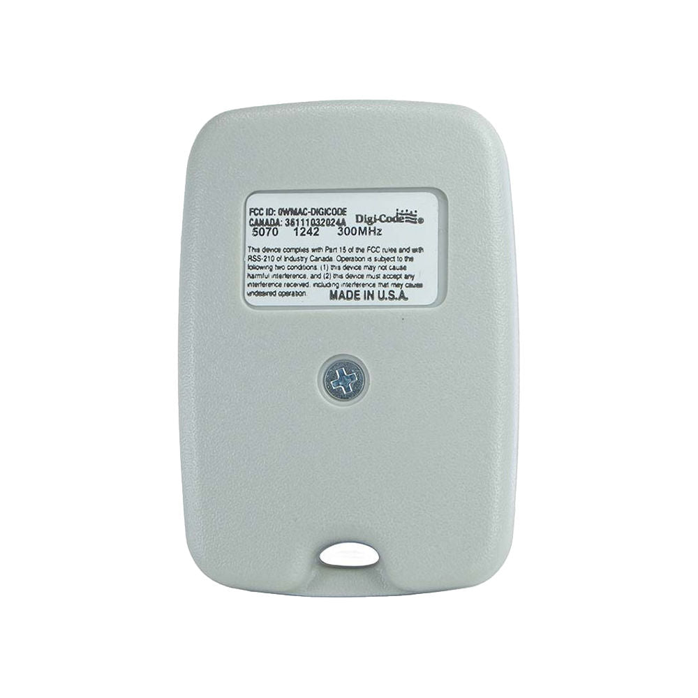 Digi-Code DC-5070 Remote Control (300Mhz)