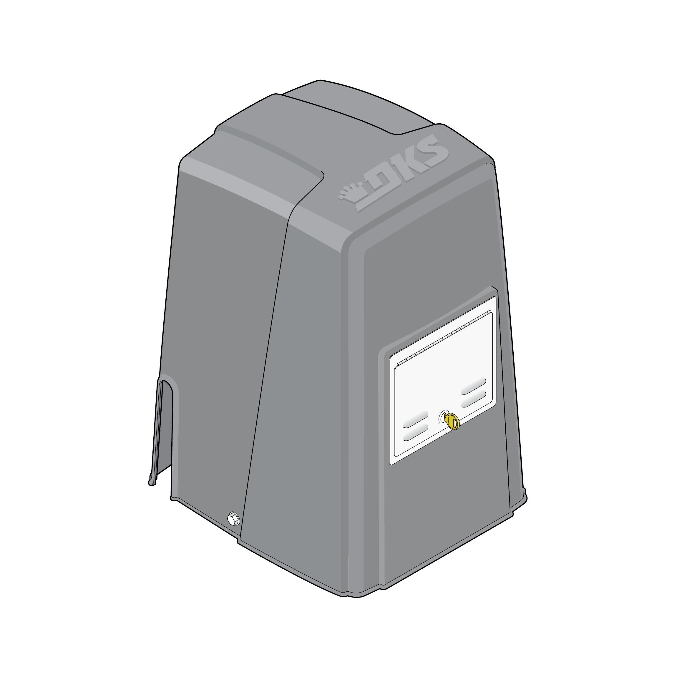 DoorKing 9000-381 Secondary Sliding Gate Opener (1/2 Horsepower)