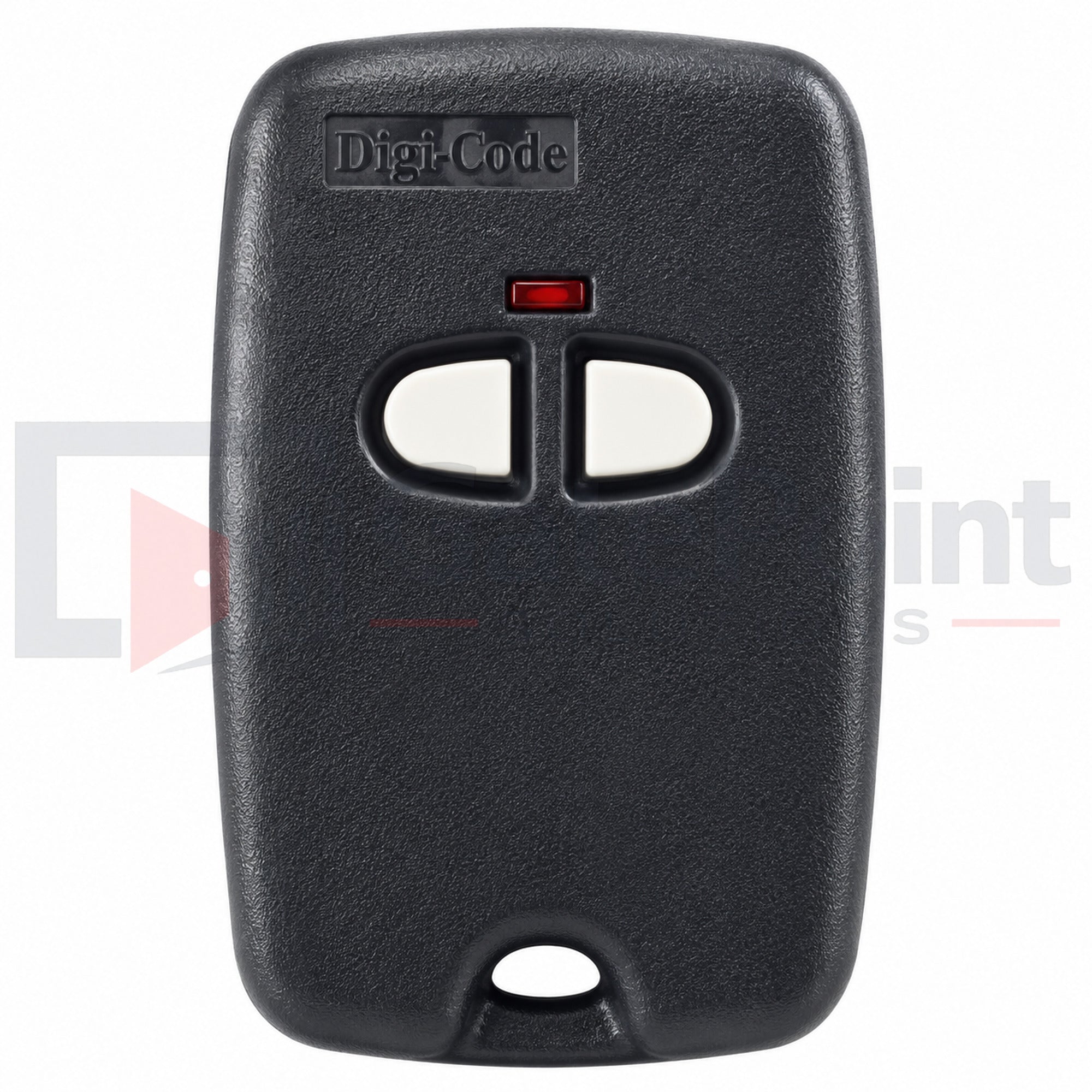 Digi-Code DC-5072 310MHz 2-Button Keychain Remote Control Multi-Code\Stanley Black