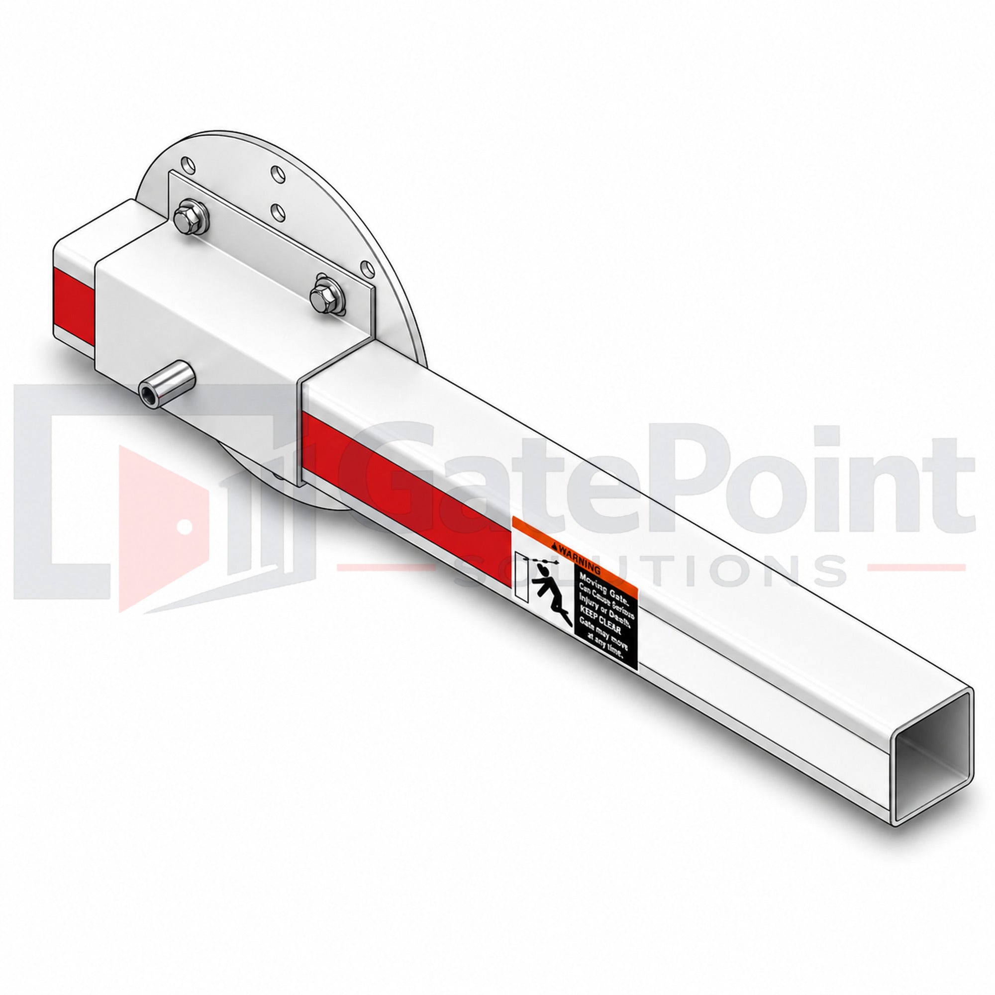 DoorKing 1601-242 Aluminum Barrier Arm Hardware Kit for DoorKing Barrier Gate Operators
