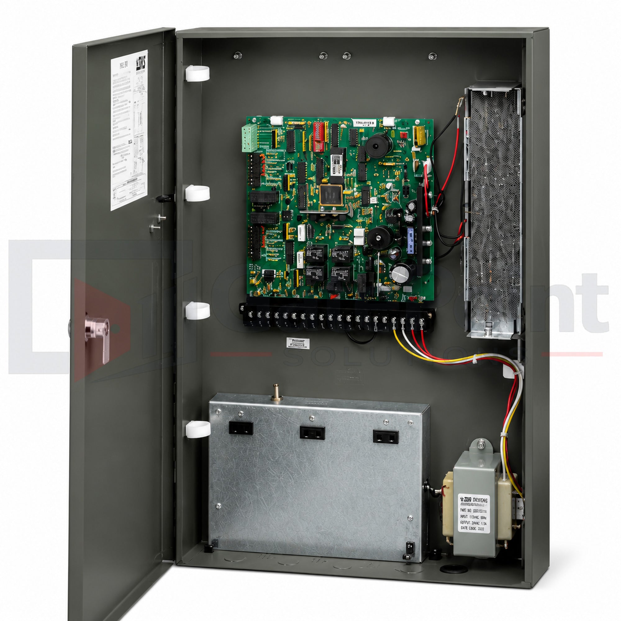 DoorKing 4302-315 24VDC Solar Control Box with Dual 35Ah Batteries for 6006, 6004 & 6400 Gate Operators
