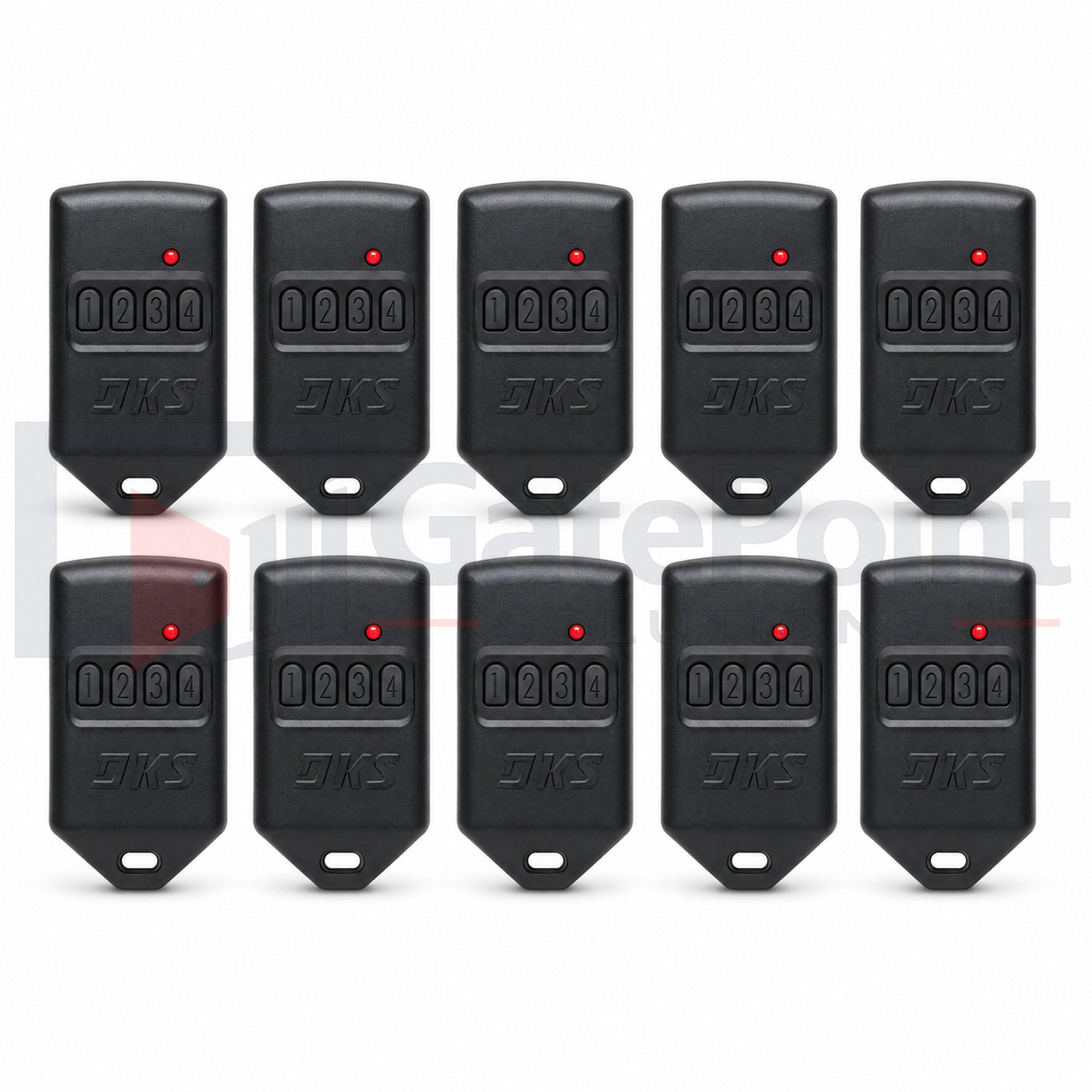 DoorKing 8096-080 MicroPlus® 4-Button Gate & Access Control Transmitters (Pack of 10)