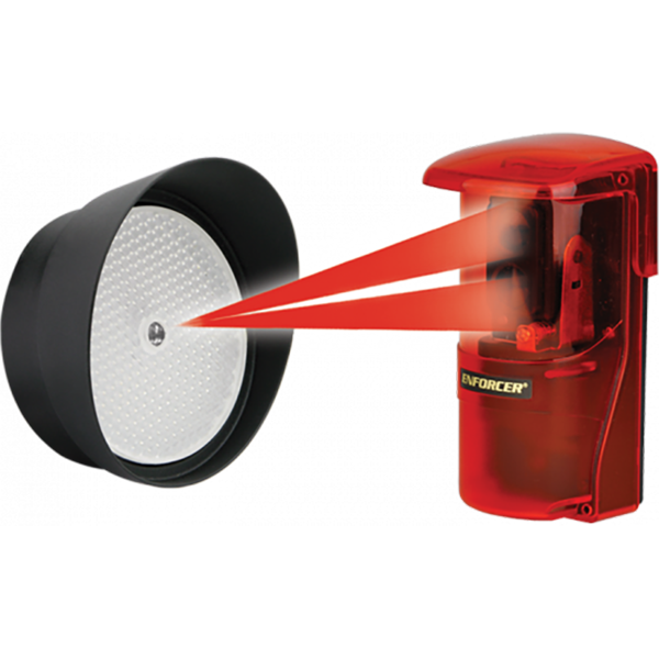 Polarized Reflective Photoelectric IR Beam Sensor, 33ft, ETL