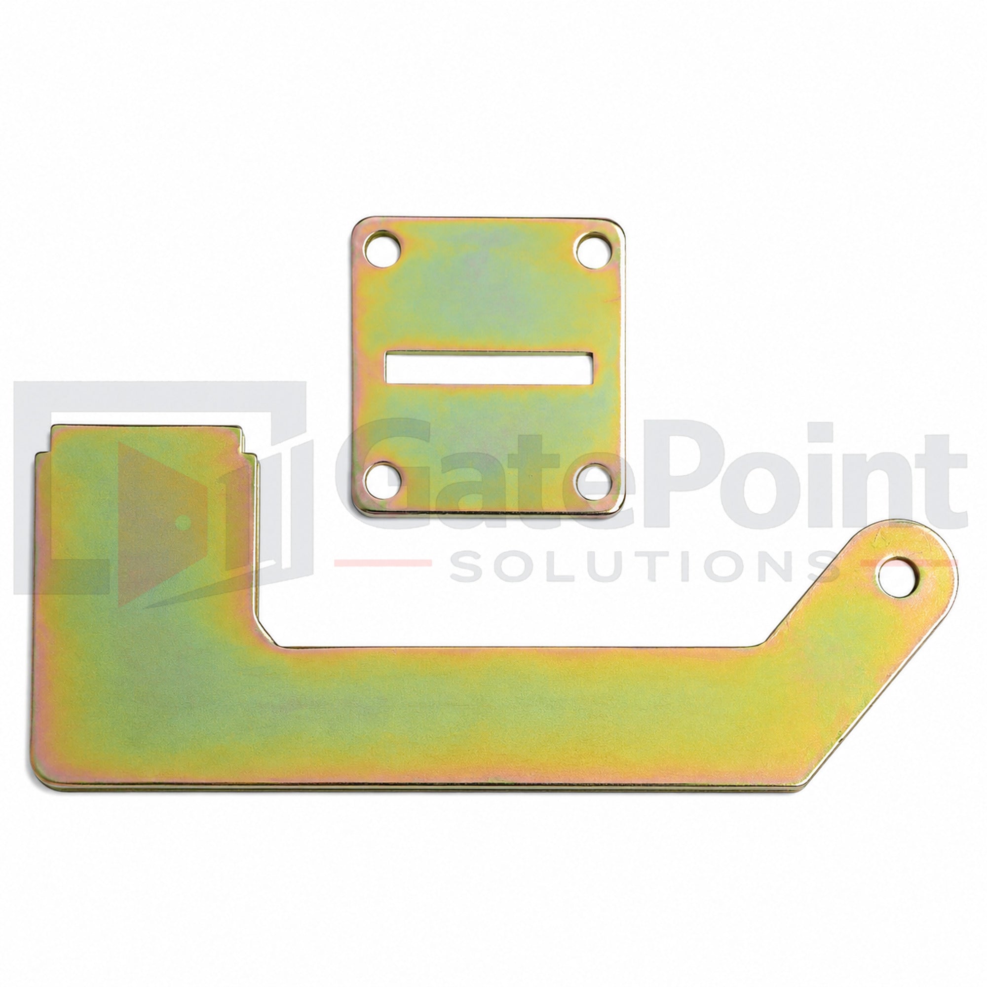 GatePoint Solutions 1/4" Heavy Duty Push-to-Open Bracket for LiftMaster LA500 Gate Operators
