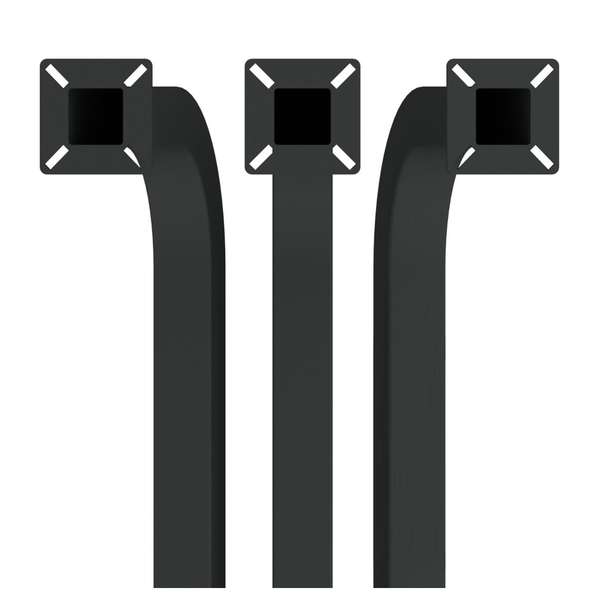 Security Brands 18-001 Gooseneck Pedestal (Pad Mounted)