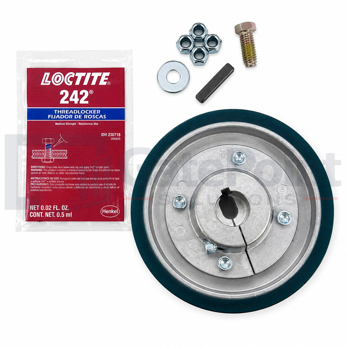 HySecurity MX002707 6" AdvanceDrive Wheel Kit for SlideDriver Slide Gate Operators