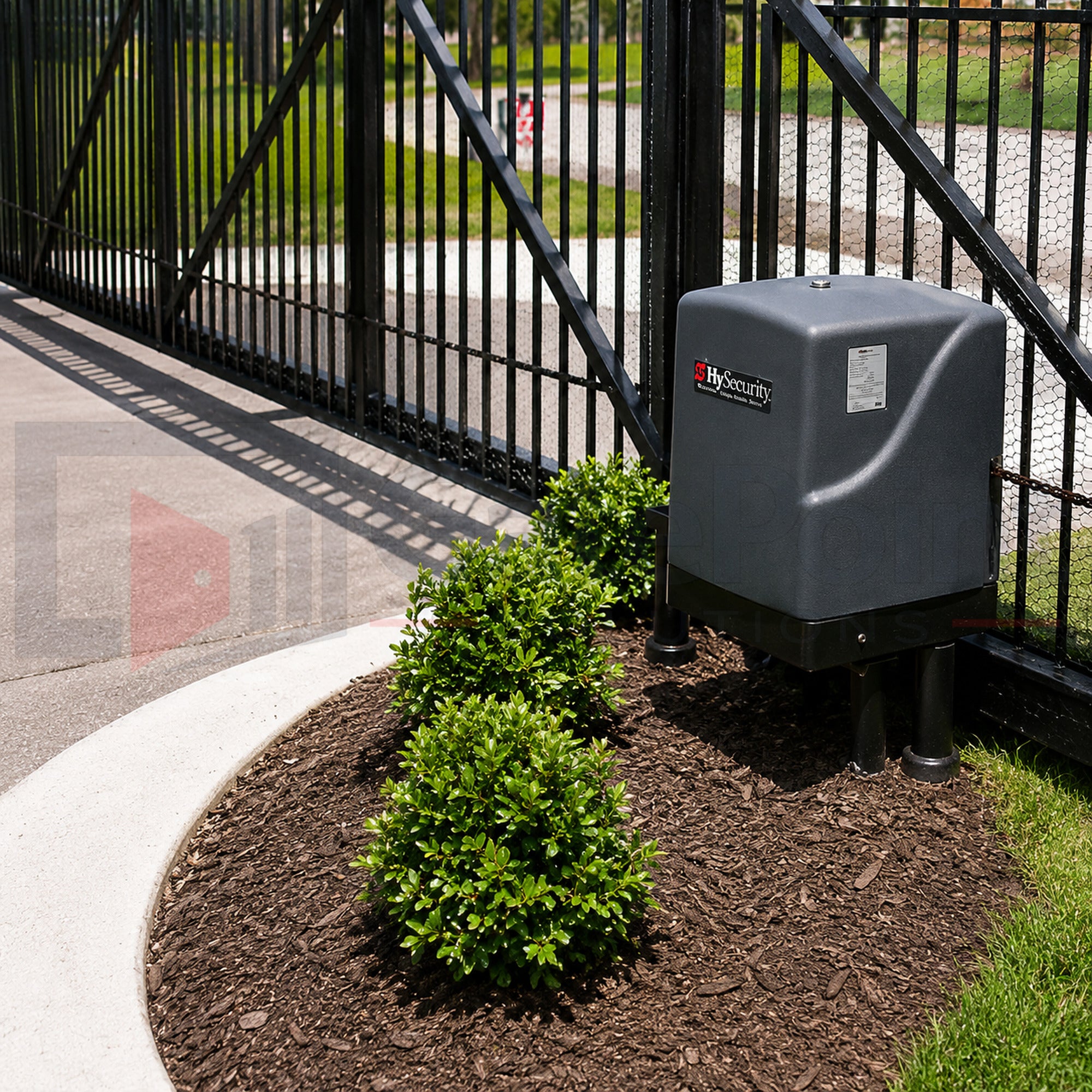 HySecurity SlideSmart Solar DCS 15 24VDC Commercial Solar Slide Gate Operator