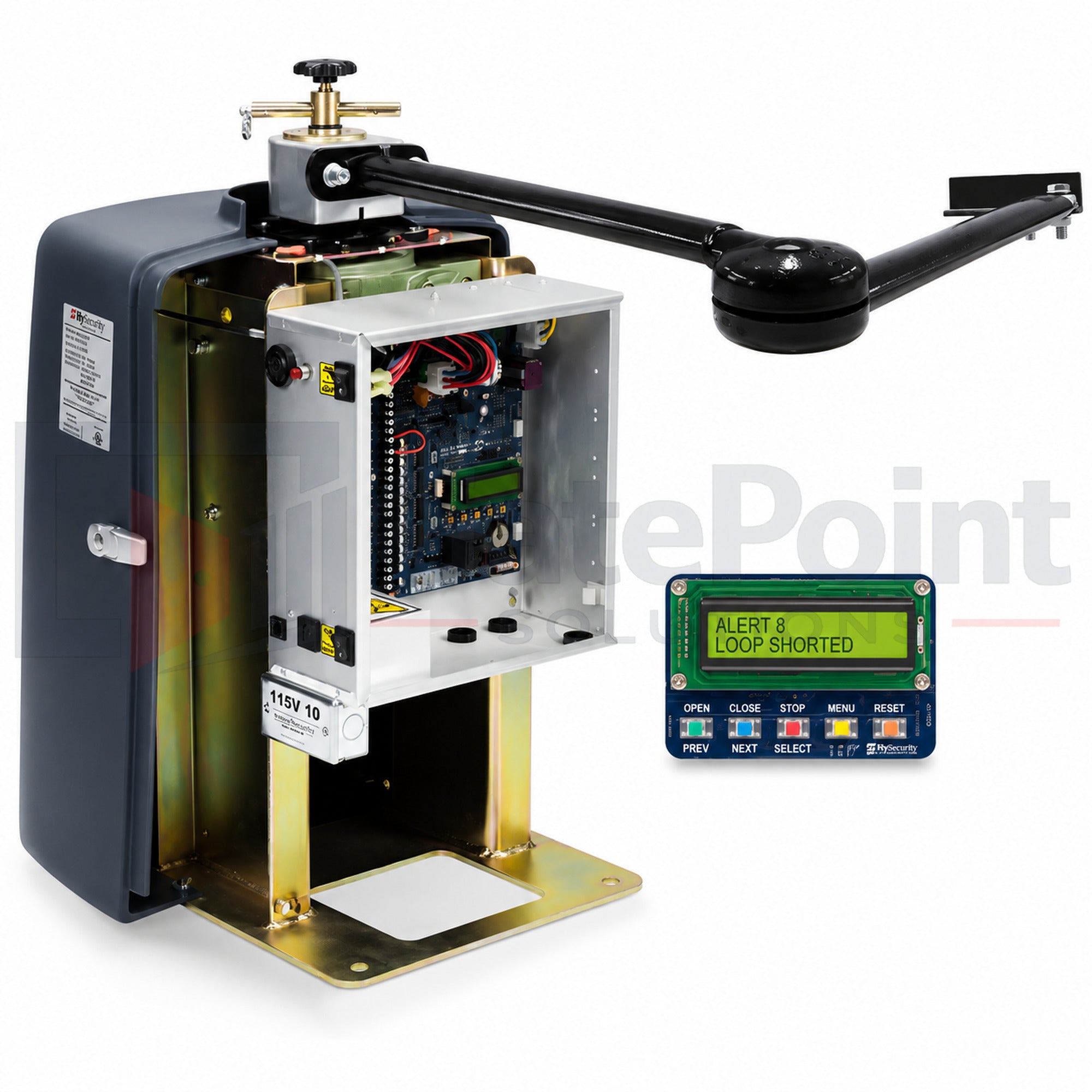 HySecurity SwingSmart DCS 20 Solar Commercial Swing Gate Operator