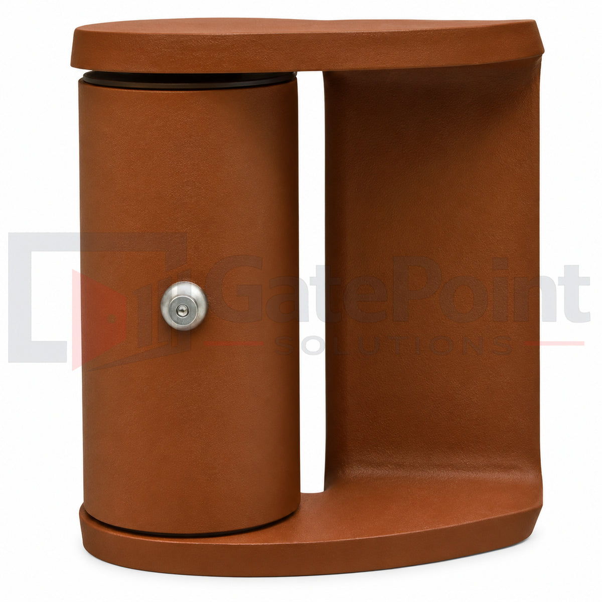 LiftMaster 2060P GORILLA Standard-Duty Tamperproof Flat Mount Gate Hinges, Prime Coated – Pair