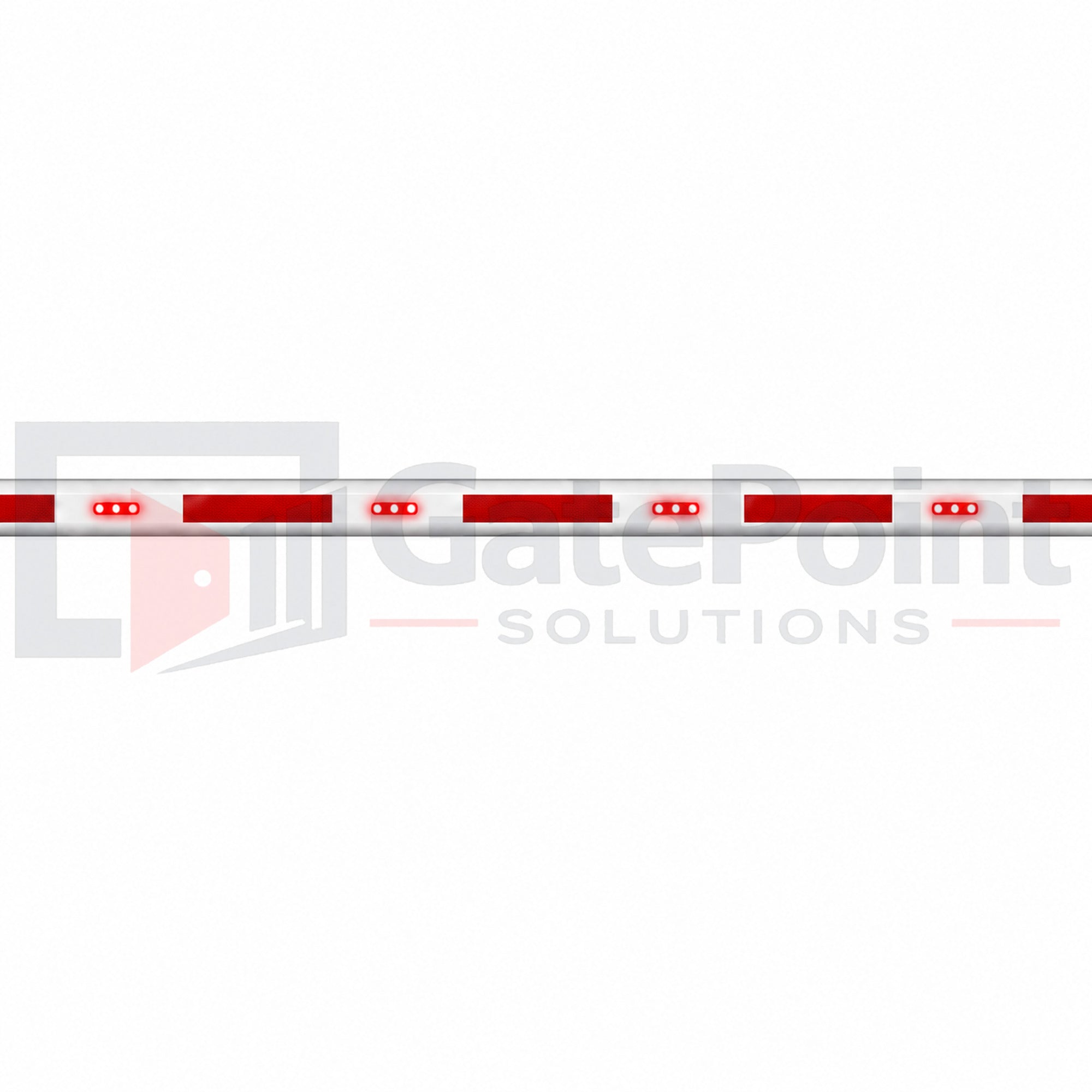 LiftMaster BGARM12LED TECHNA Barrier Gate Arm, 12 ft, Integrated LED Aluminum Barrier Arm