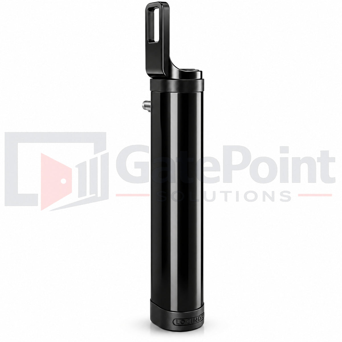 Locinox RHINO-9005 Elegant 180° Hydraulic Gate Closer with Direct Hinge Connection – Black (RAL 9005)
