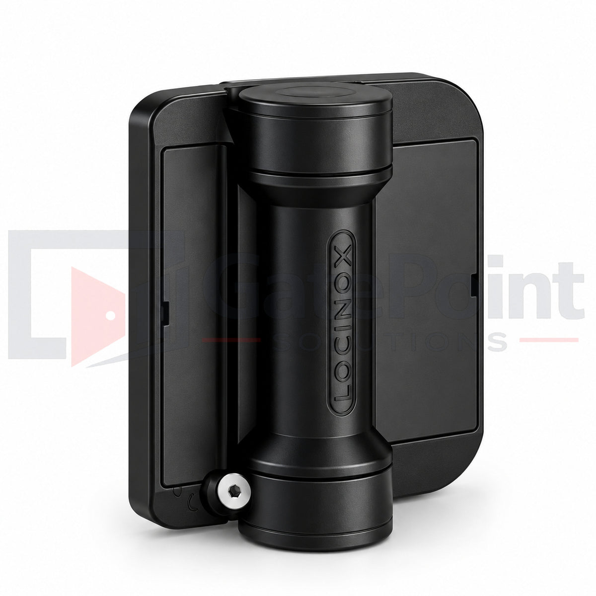 Locinox SERVAL-SD-K 180° Self-Closing Spring Gate Hinge with Self-Drilling Screws for Square Profiles