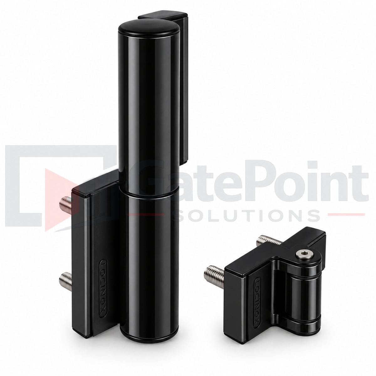 Locinox TIGER-9005 Compact 180° Self-Closing Hydraulic Gate Closer & Hinge for Gates up to 165 lbs