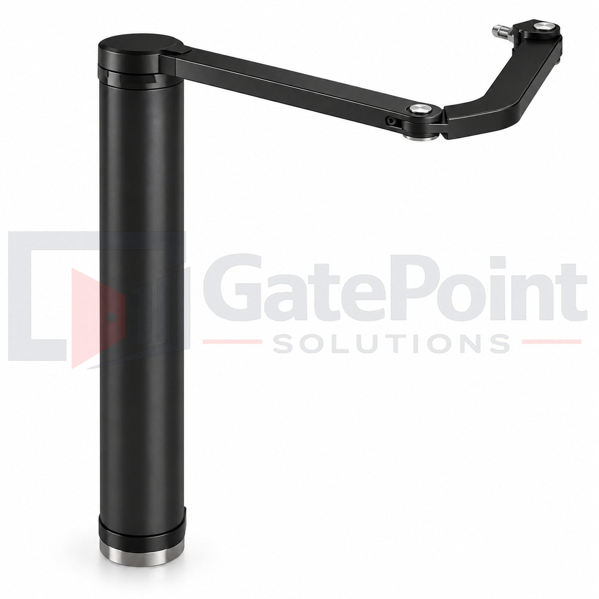 Locinox VENUS-A-9005 Motorized Pedestrian Swing Gate Closer & Operator – Black (RAL 9005)