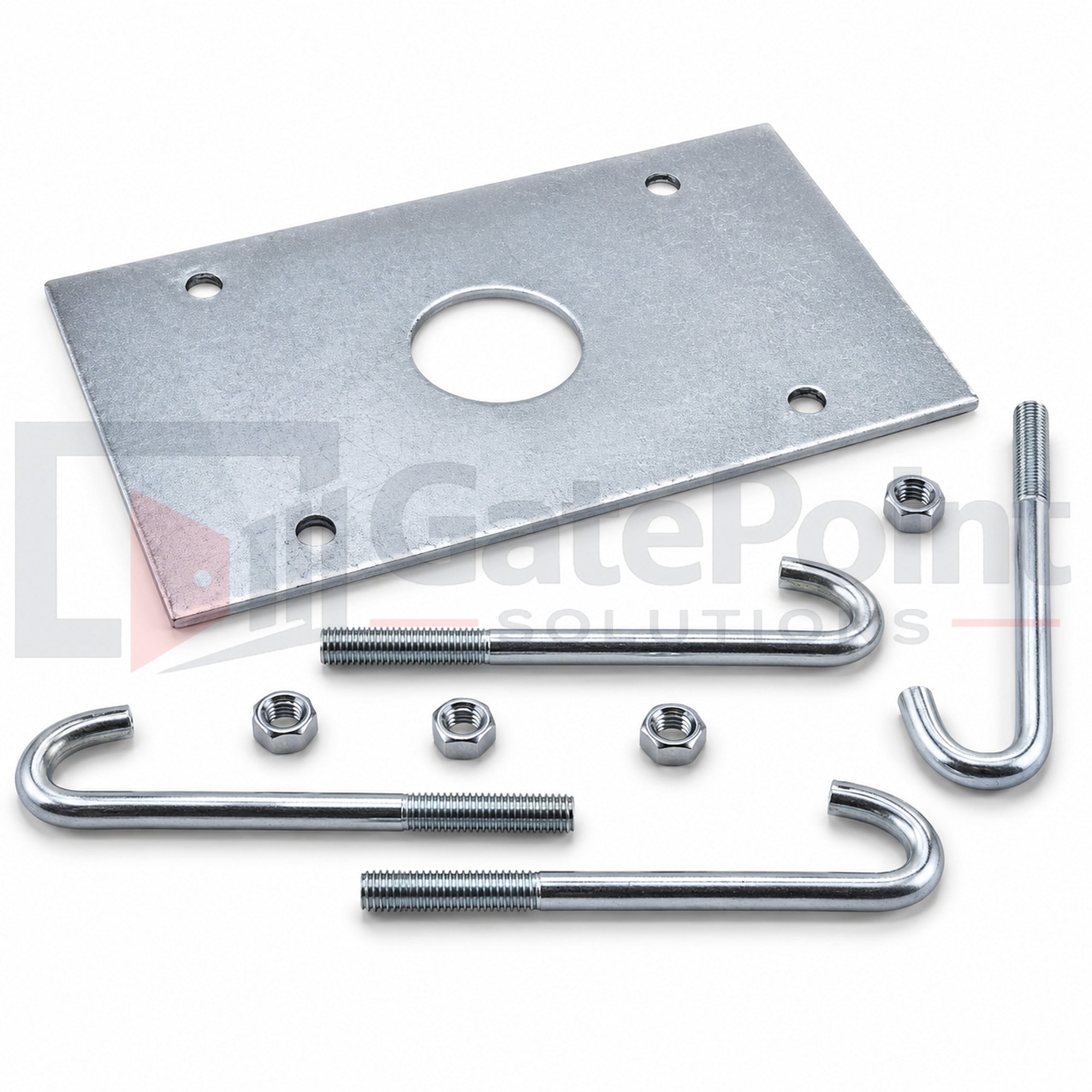 Nice XBA16 Mounting Plate with Anchor Bolts for Barrier Gate Operators