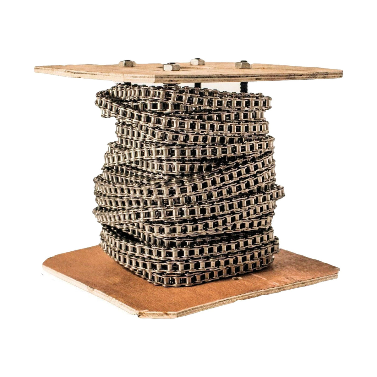 All-O-Matic # 41 NICKEL PLATED CHAIN 100' REEL