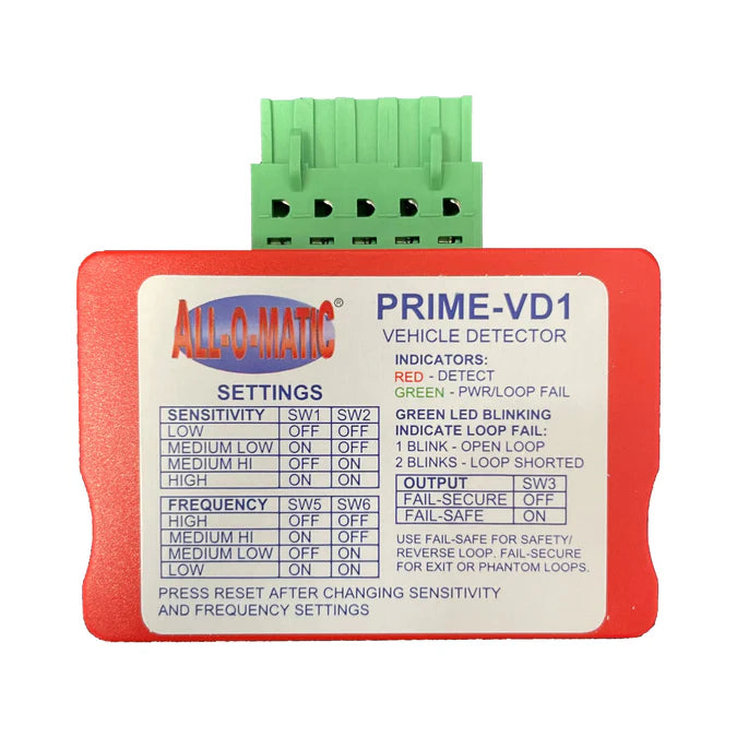 All-O-Matic Prime VD1 Loop Detector
