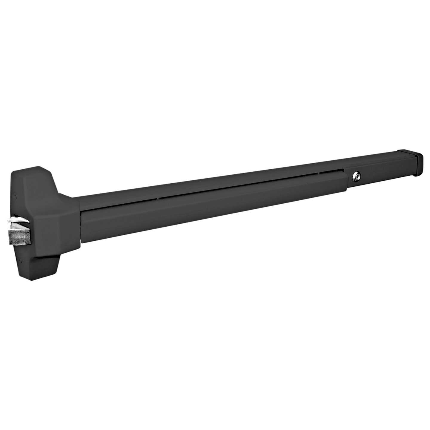 Rim-Type Exit Device for Exit Doors, Push-to-Exit Bar – Black