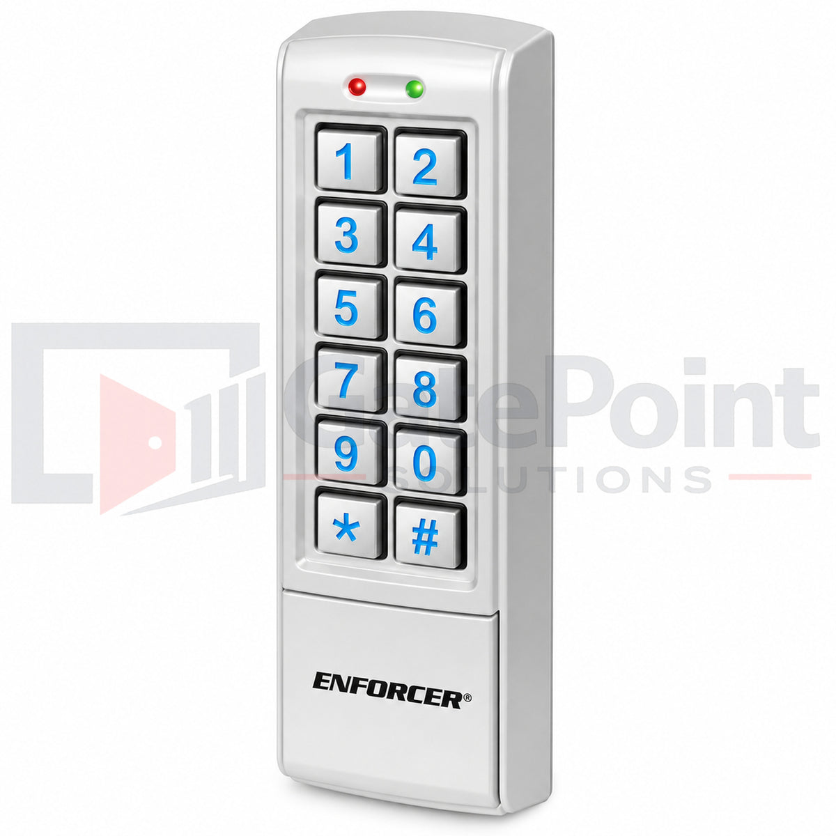 SECO-LARM Mullion-Style Digital Access Keypad – Adds Built-In Proximity Card Reader