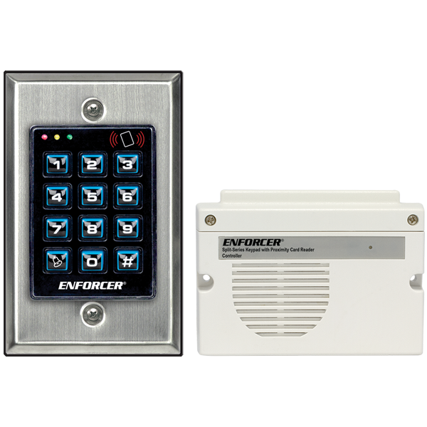 SK-4131-SPSQ Split Series Keypad with Proximity Card Reader