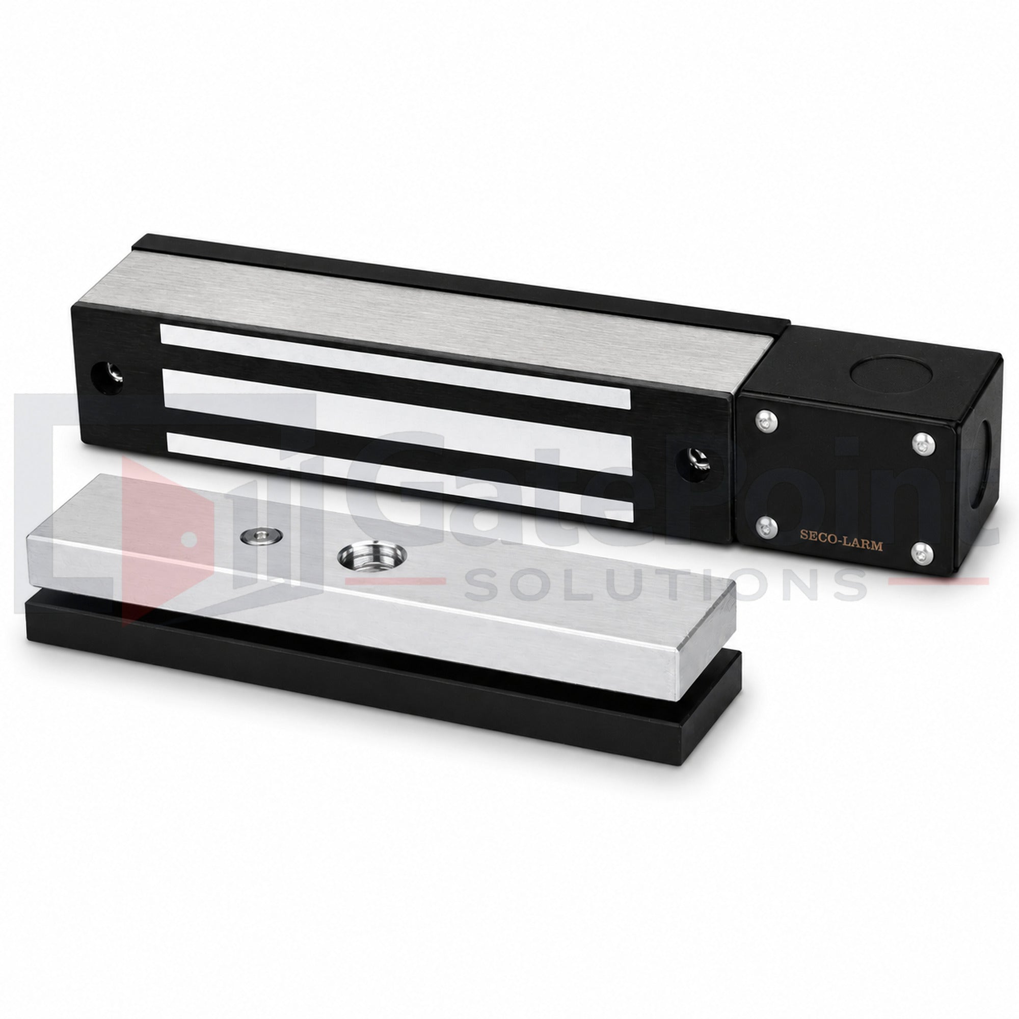 Seco-Larm E-942FC-600SQ 600-lb Face-Mount Weldable Electromagnetic Gate Lock