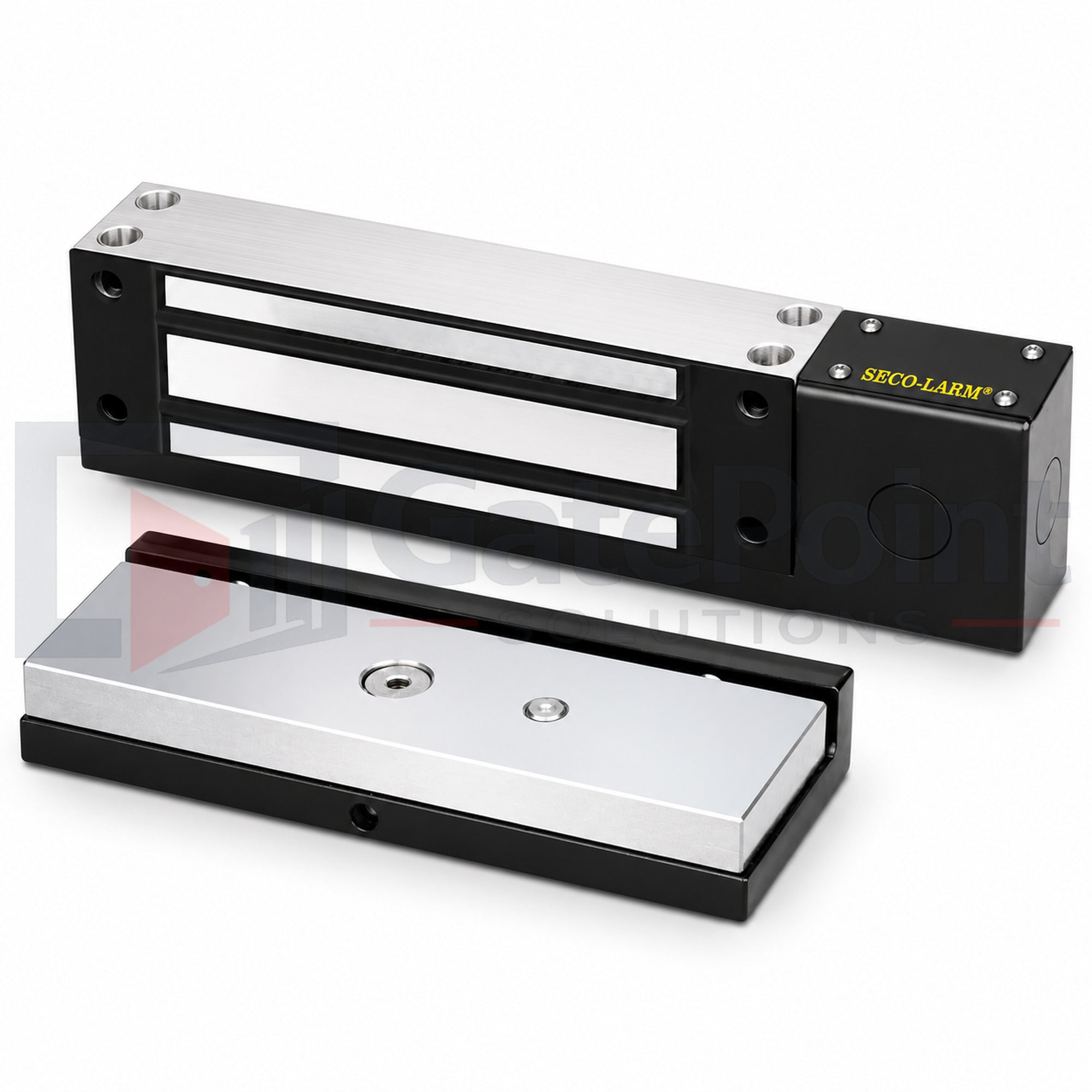 Seco-Larm E-946FC-1K2SQ 1,200-lb Side-Mount (Surface Mount) Weldable Electromagnetic Gate Lock