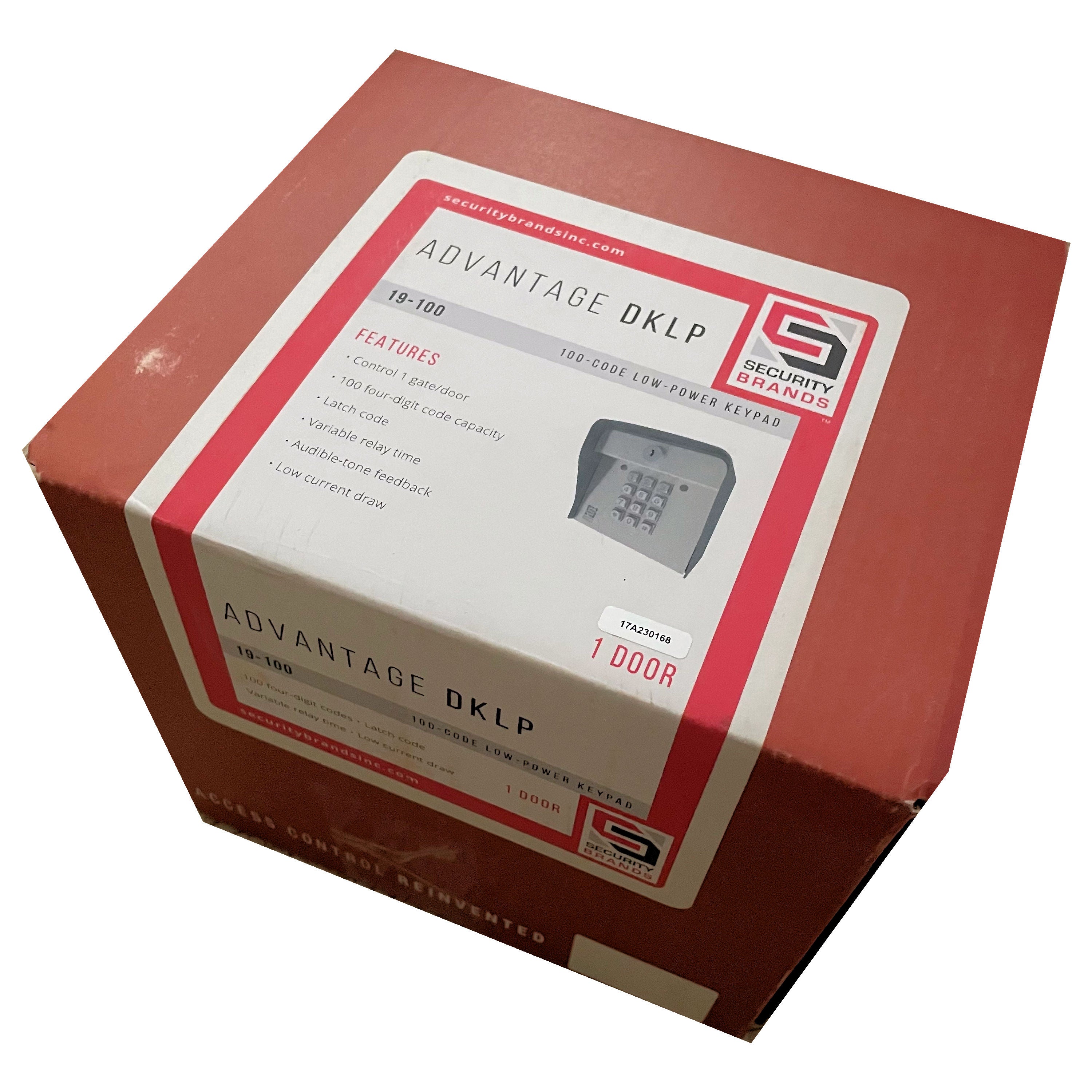 Security Brands 19-100 Advantage DKLP Gate Keypad