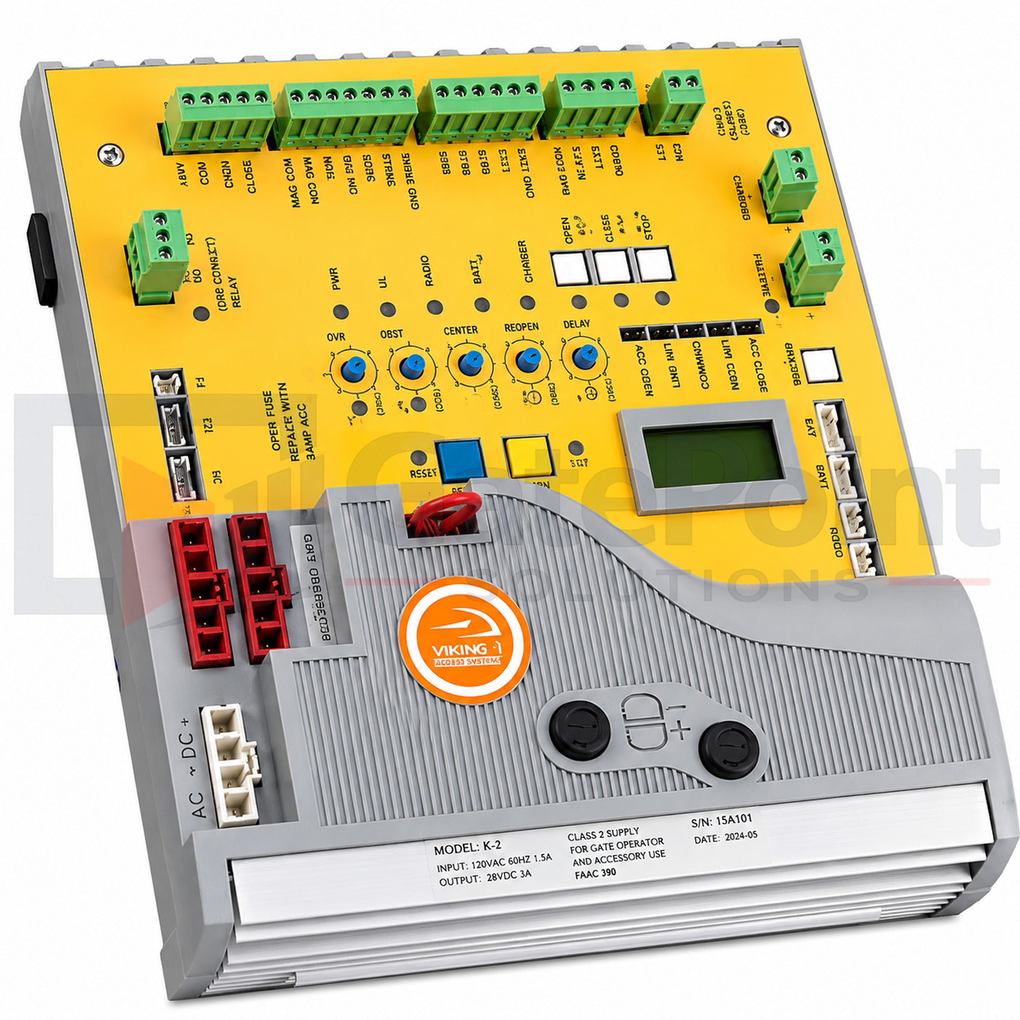 Viking VSPCB OEM Control Board for Viking K-2 Solar & R-6 Solar Gate Operators
