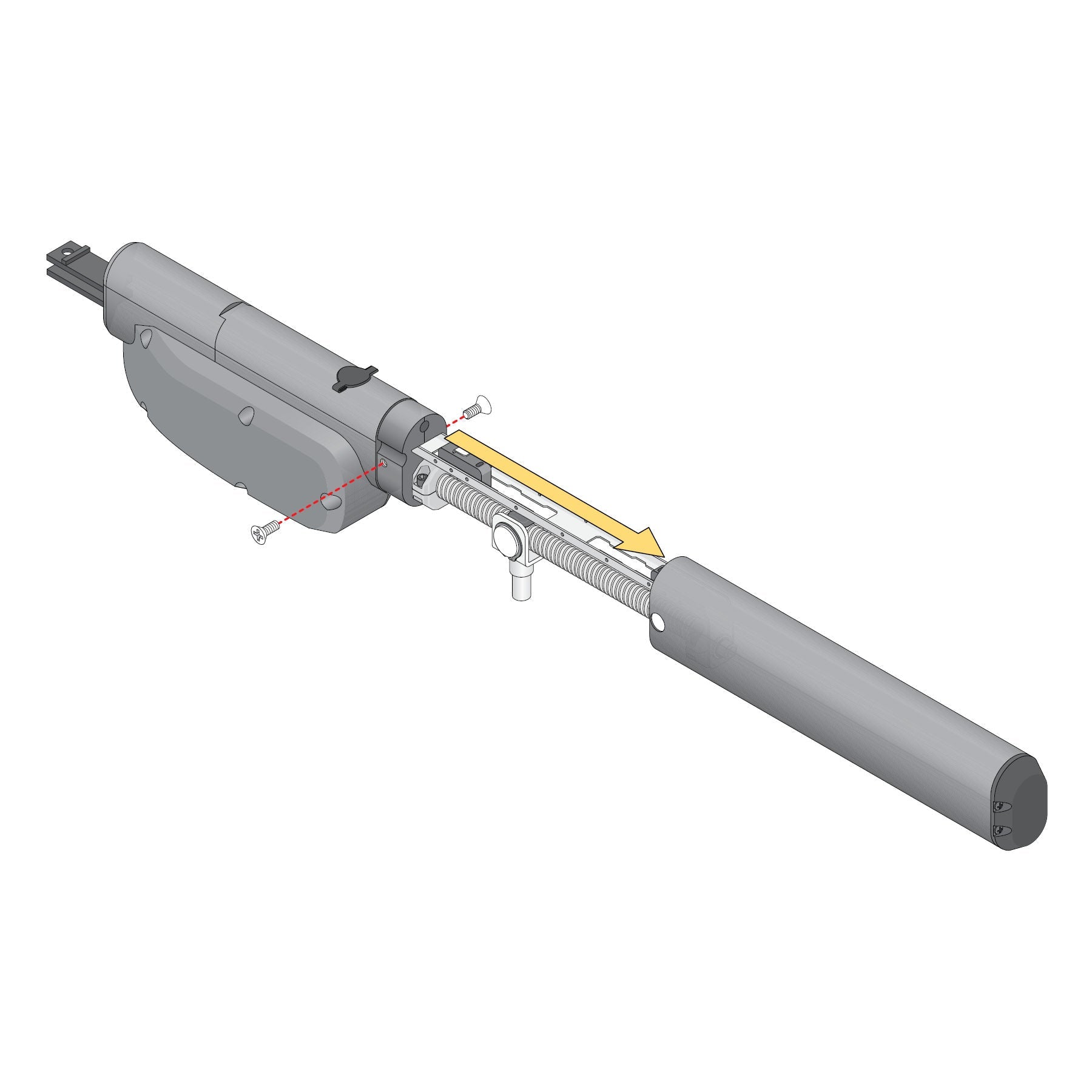 Eagle X9L Long Arm Dual Swing Gate Opener - Solar