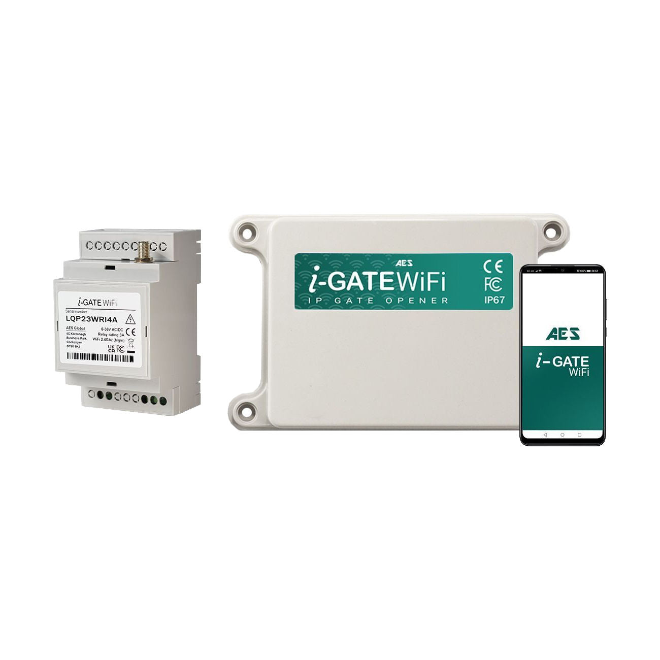 AES i-GATE WiFi Gate Controller